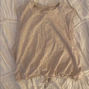 lululemon athletica Cream Tank Top